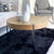 Frieda Black Shaggy Rug 4'x 6'