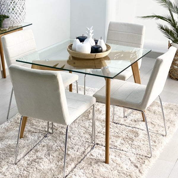 Nova Dining Ash Wood Table - Decora Home